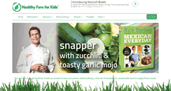Desktop Screenshot of healthyfareforkids.com